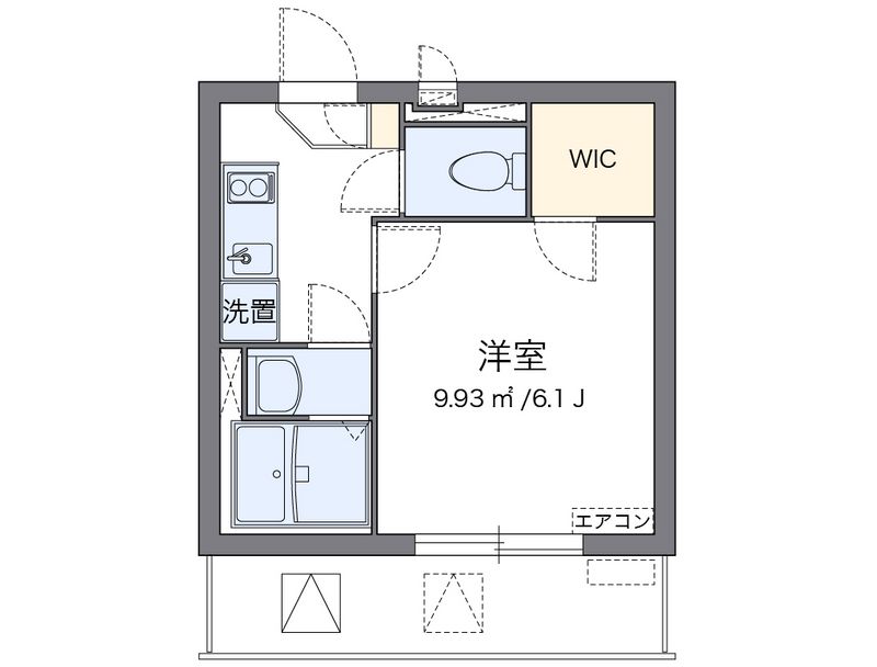 クレイノクリークハウス六町 間取図