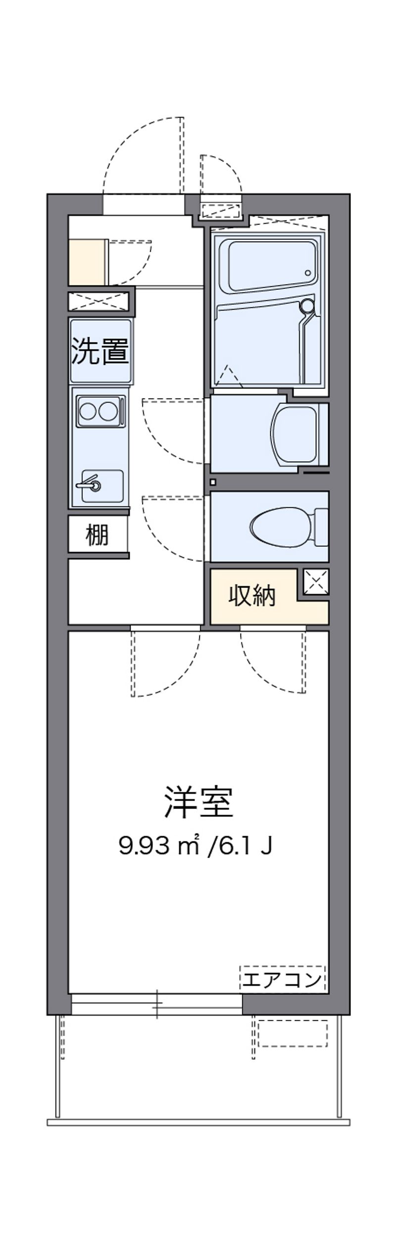 クレイノエテルノ 間取図