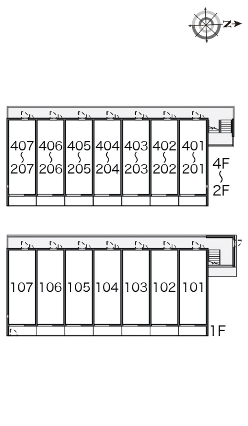 レオネクストコントワール御影弓場 間取り配置図