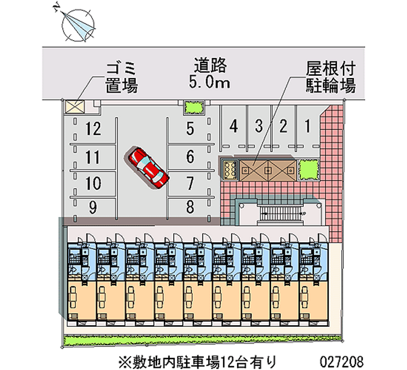 27208 Monthly parking lot