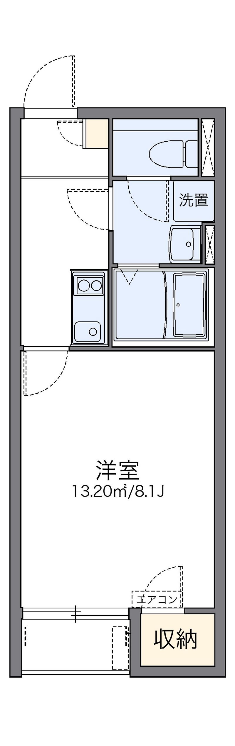 レオネクストローゼアム 間取図