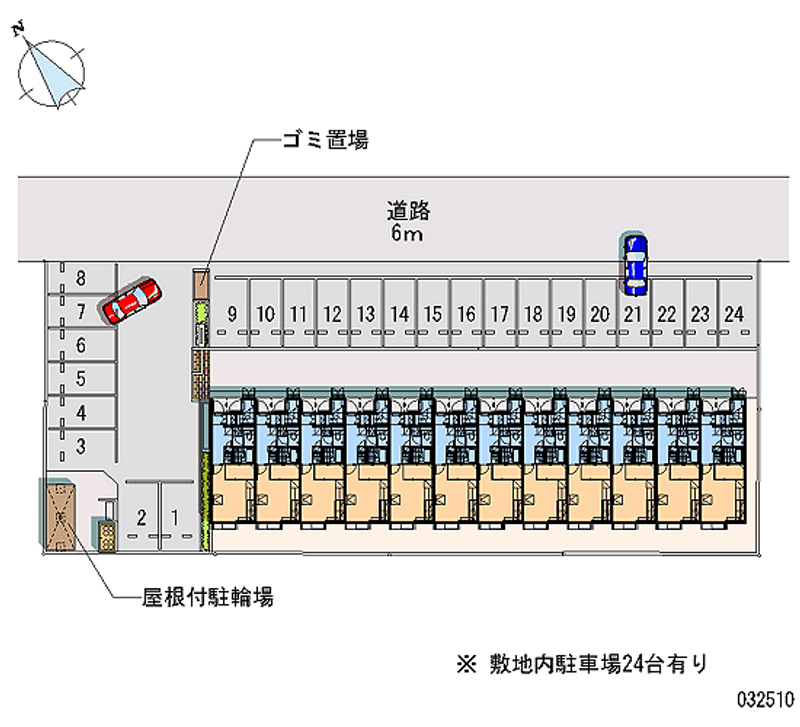 32510 Monthly parking lot