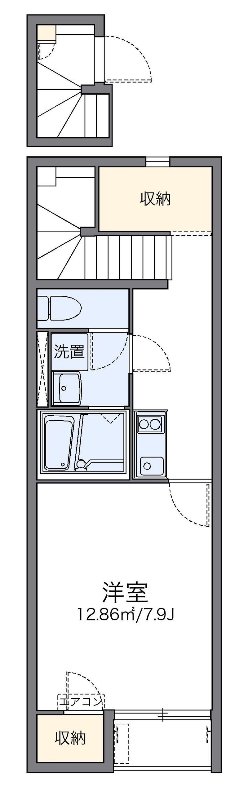 レオネクストルーエ 間取り