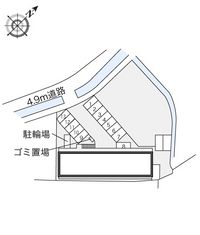 レオパレス勇舞 配置図