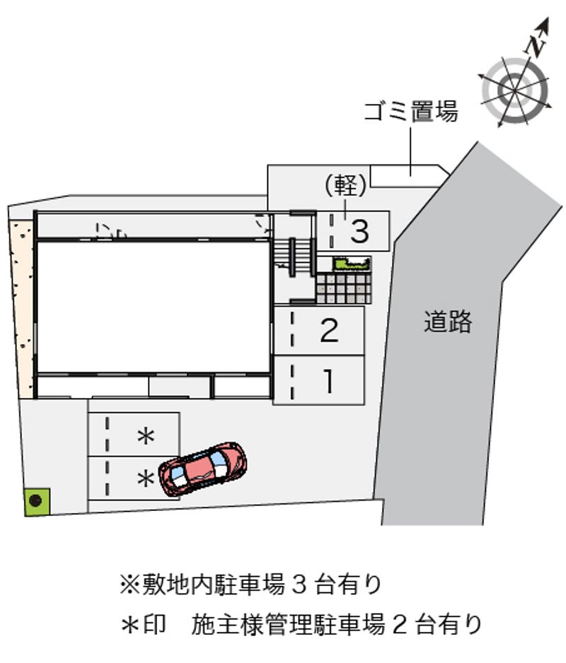 クレイノしまだばる 配置図