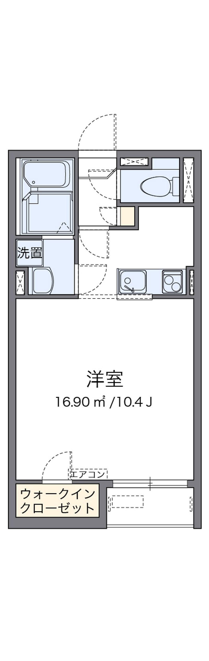 レオネクスト冨士Ⅱ 間取図
