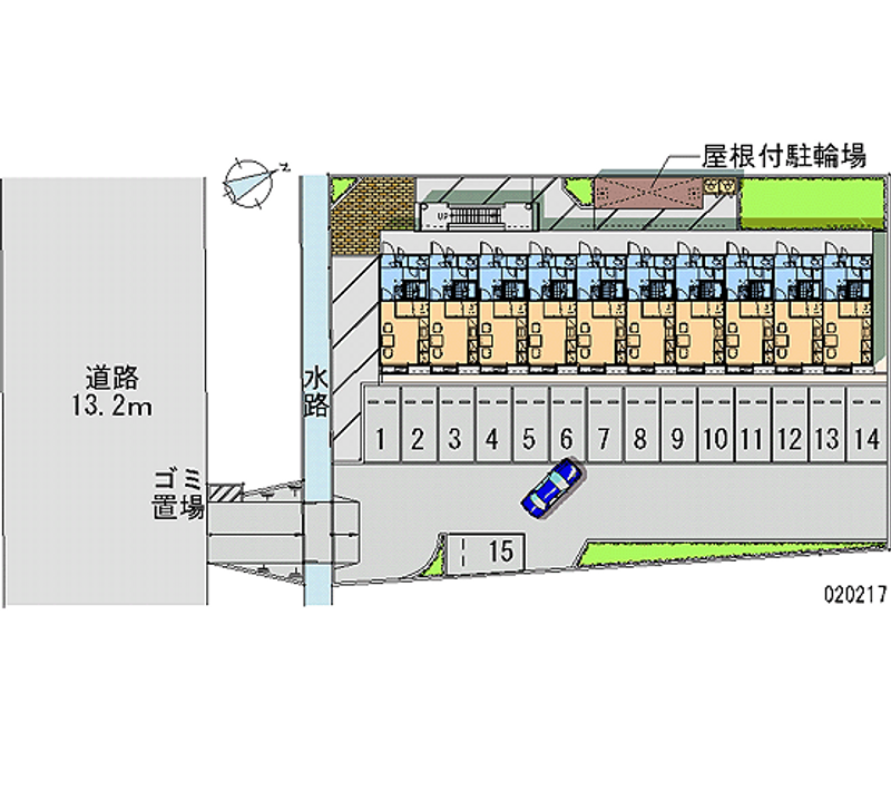 レオパレスステラ 区画図