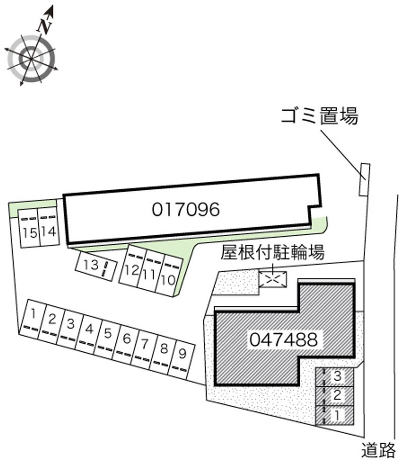 レオネクストＪＫ３ 配置図