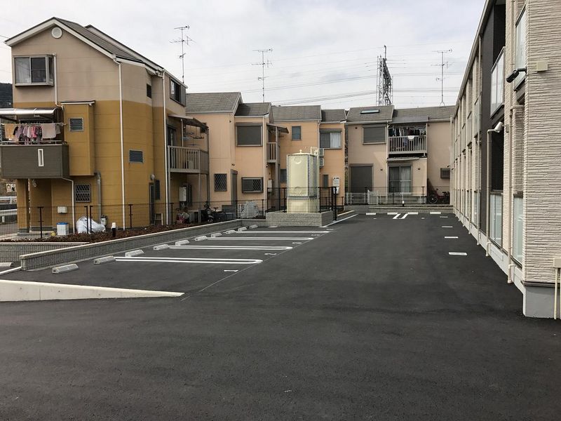クレイノゆずりは 駐車場
