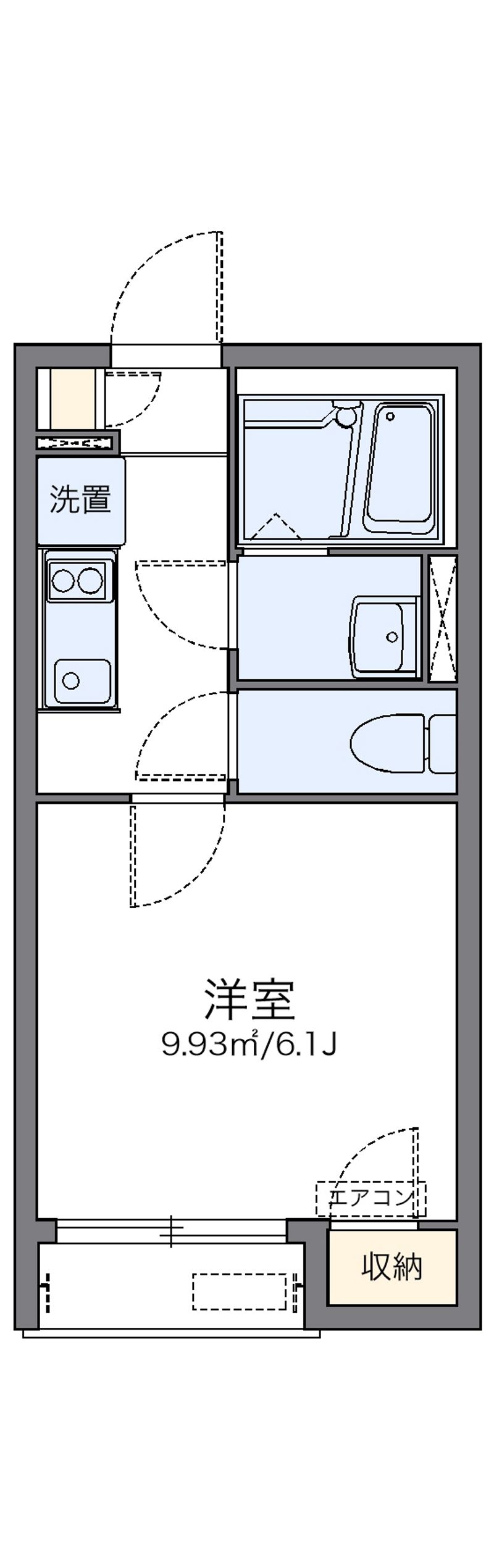 レオネクストシャインコート高宮 間取図