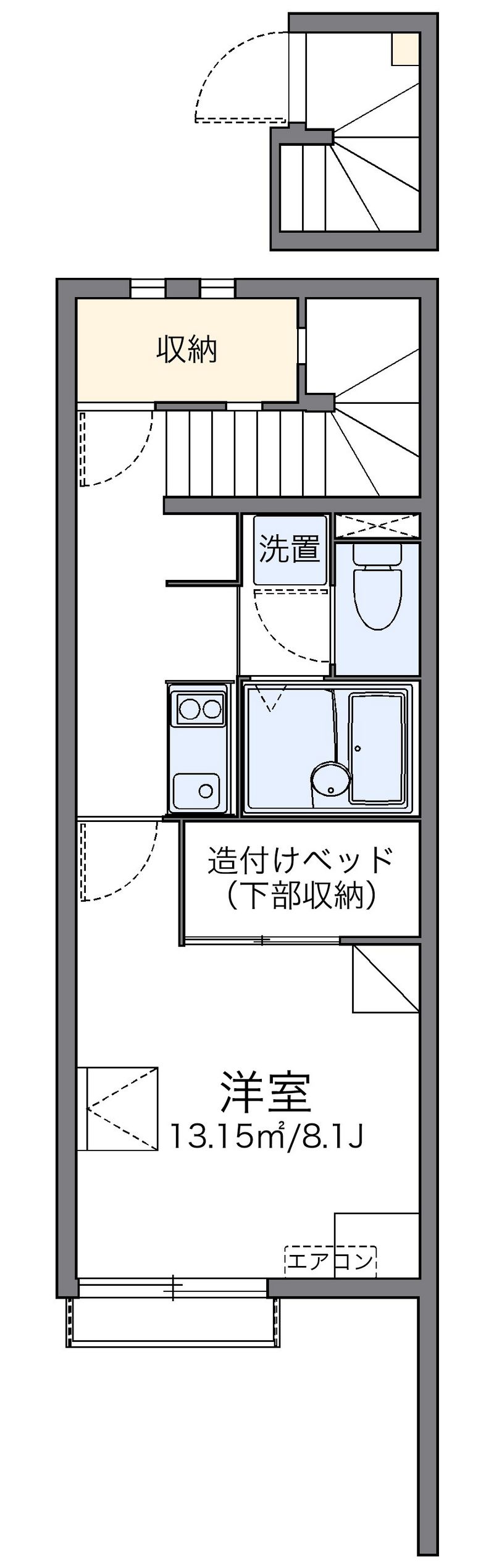 レオネクストパインコーンＭ 間取り