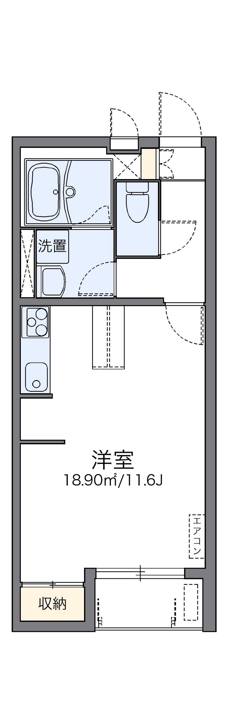 レオネクスト都原 間取図