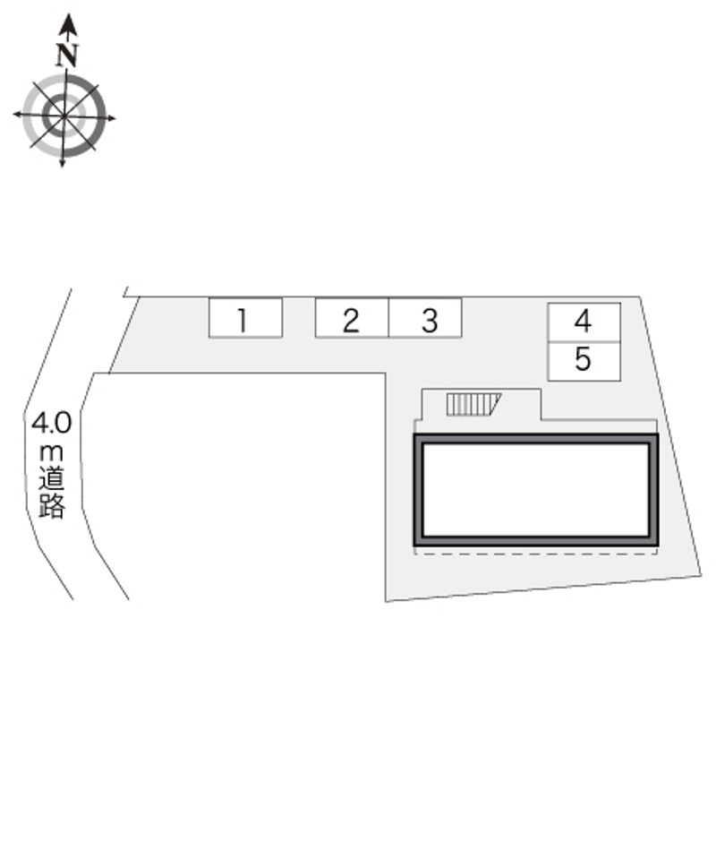 レオパレスベルコート 配置図