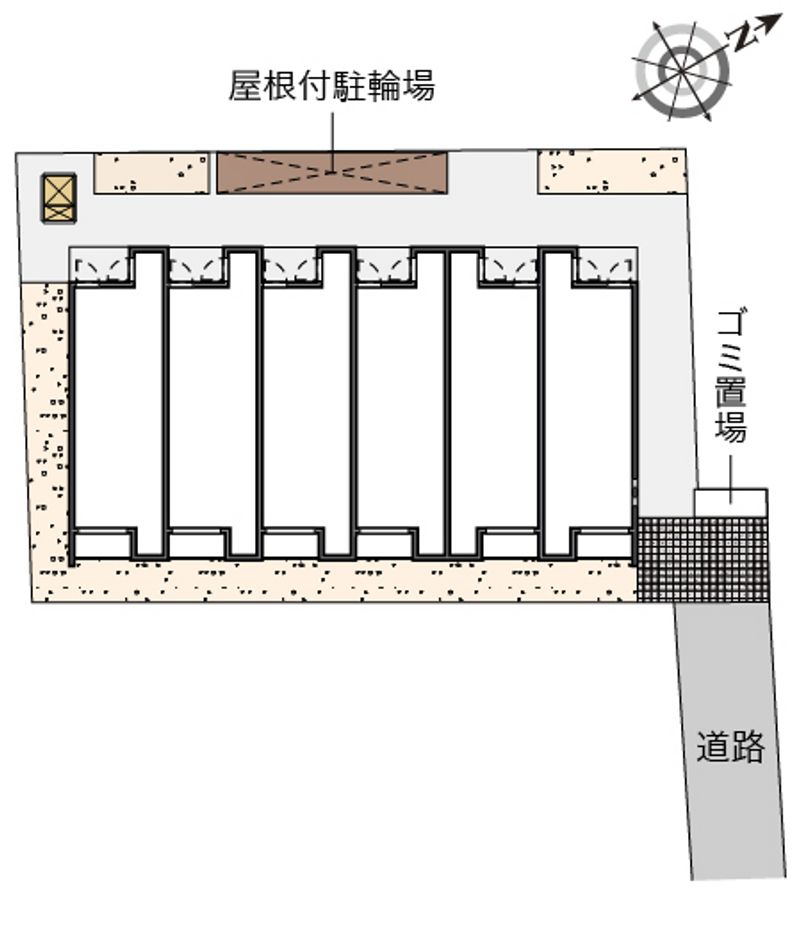 クレイノサンライズステージ 配置図