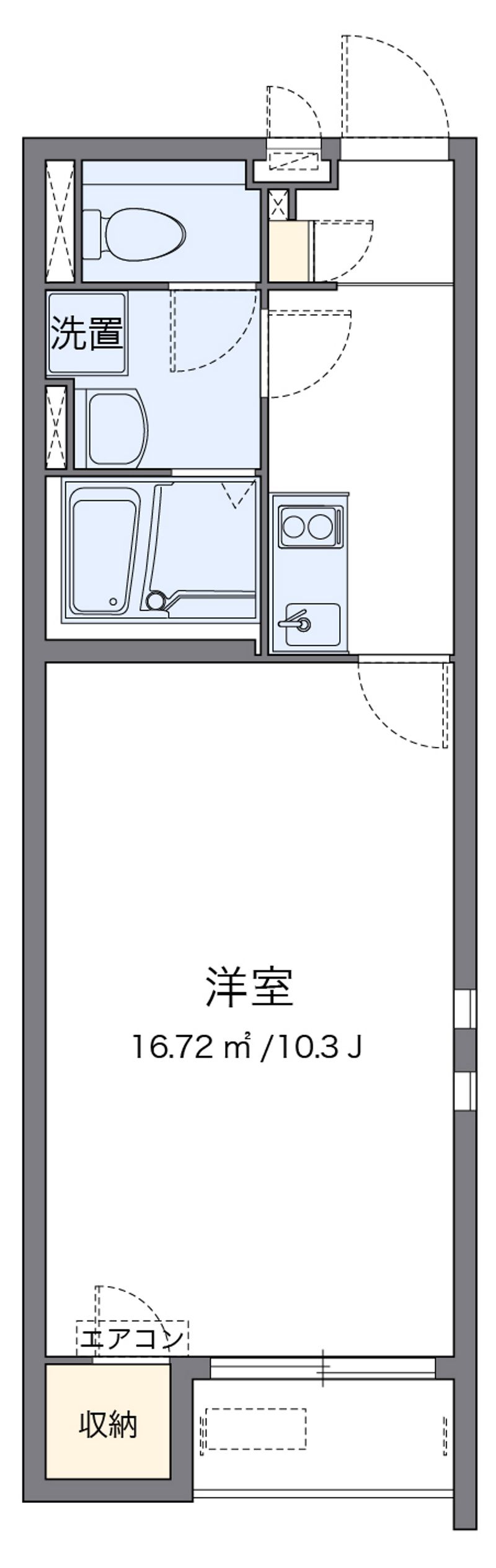 クレイノスリジエ 間取図