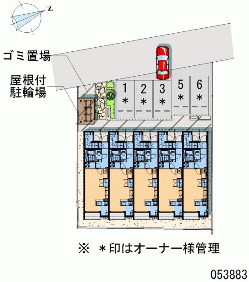 レオネクストアニバーサリー 区画図