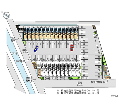 37006 Monthly parking lot