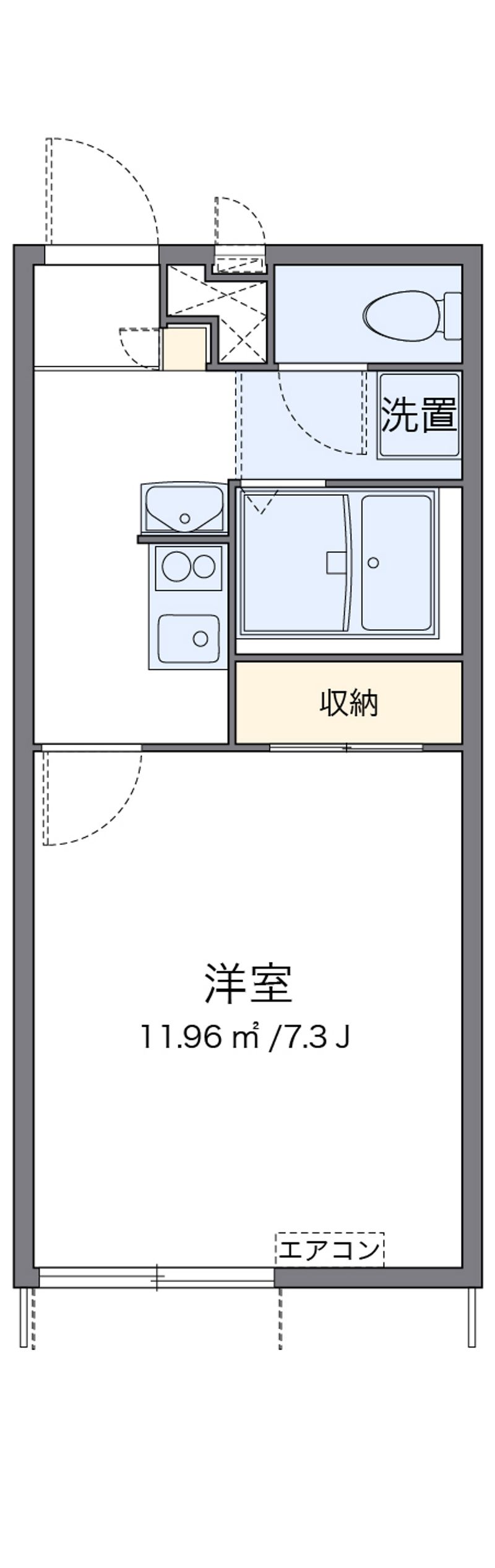 レオパレスＢｒｉｓｅ 間取図