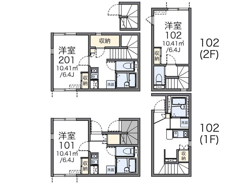 レオネクストアジュール 間取図