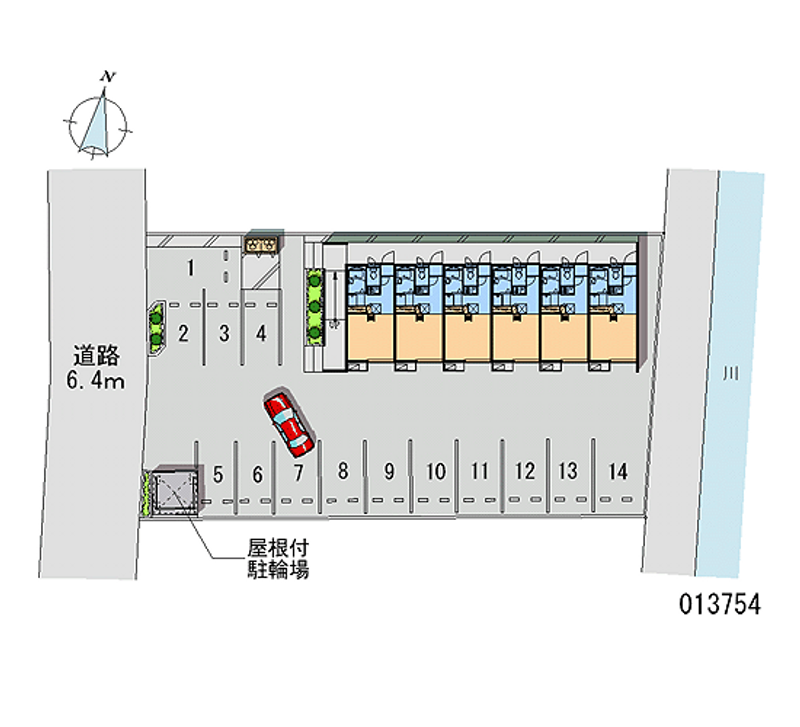 13754月租停車場