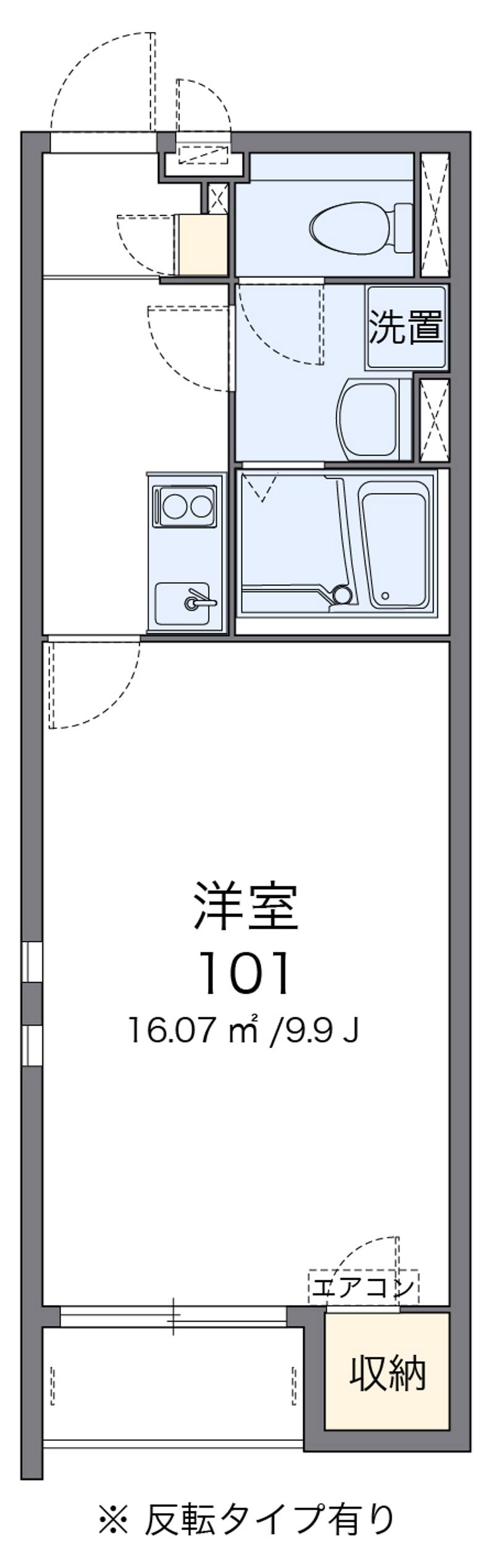 クレイノＢＡＭＢＯＯ 間取図