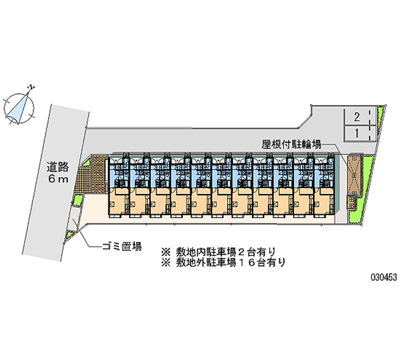 30453月租停车场