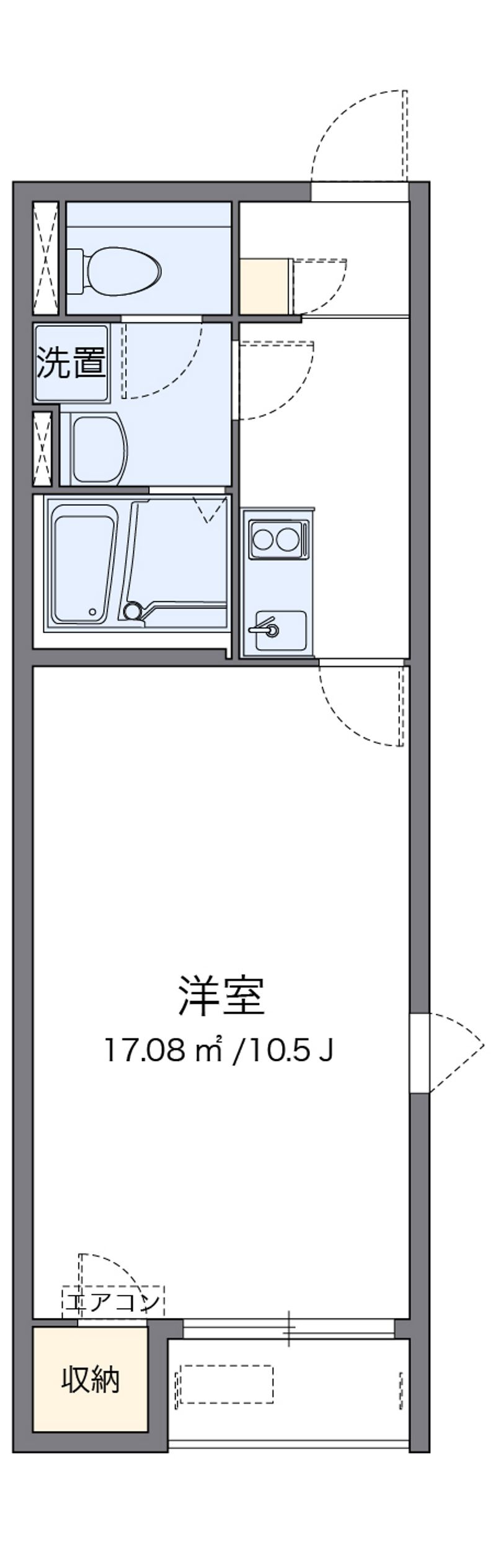 レオネクストＳ＆Ｈ 間取図