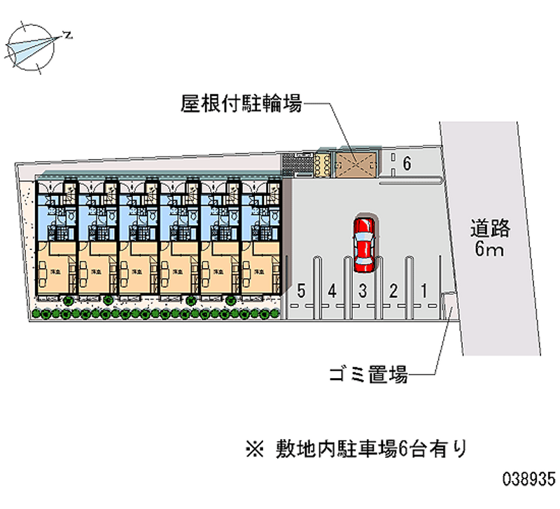 レオパレスＴ　Ｍ 月極駐車場