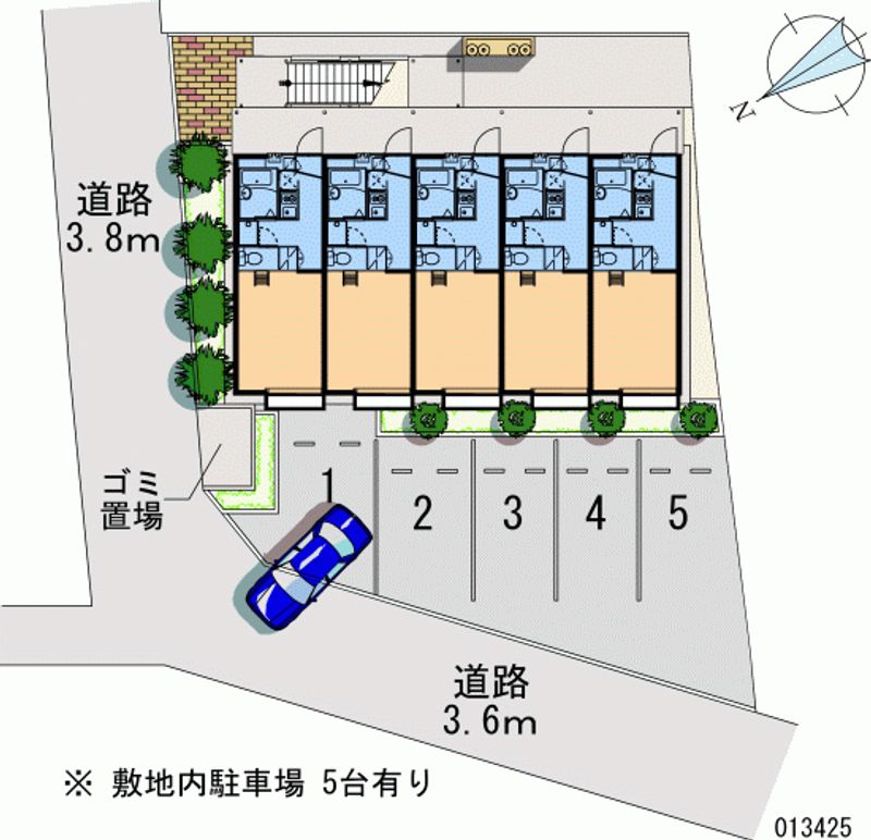 レオパレスＡＣＴ 月極駐車場