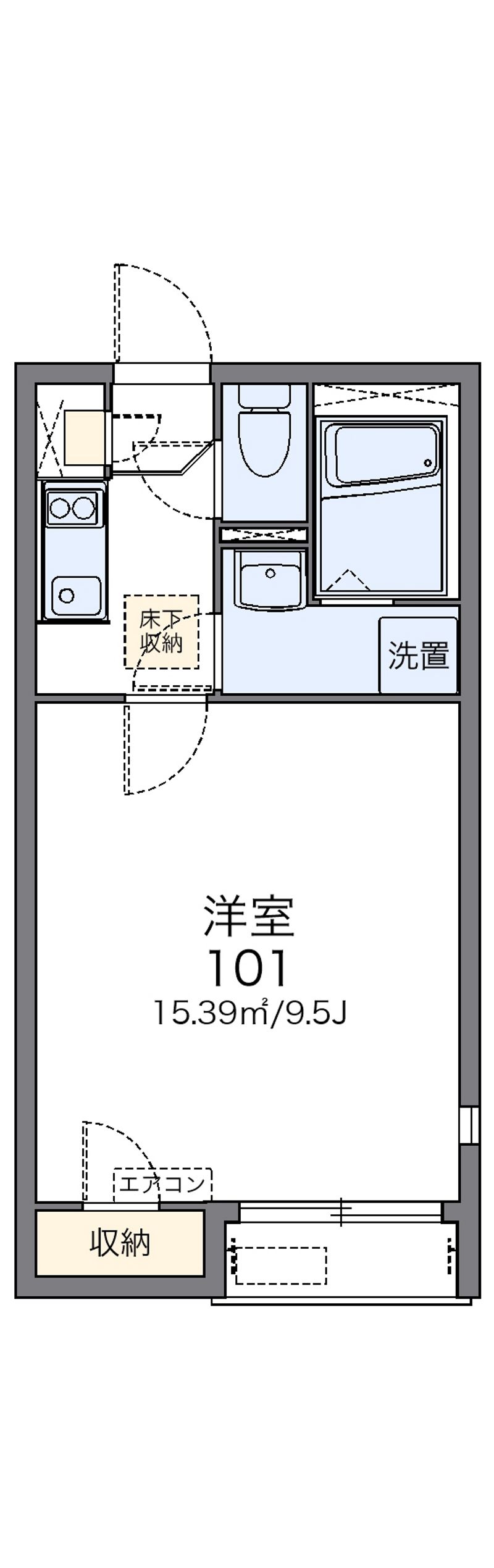 レオネクストコンフォール 間取図