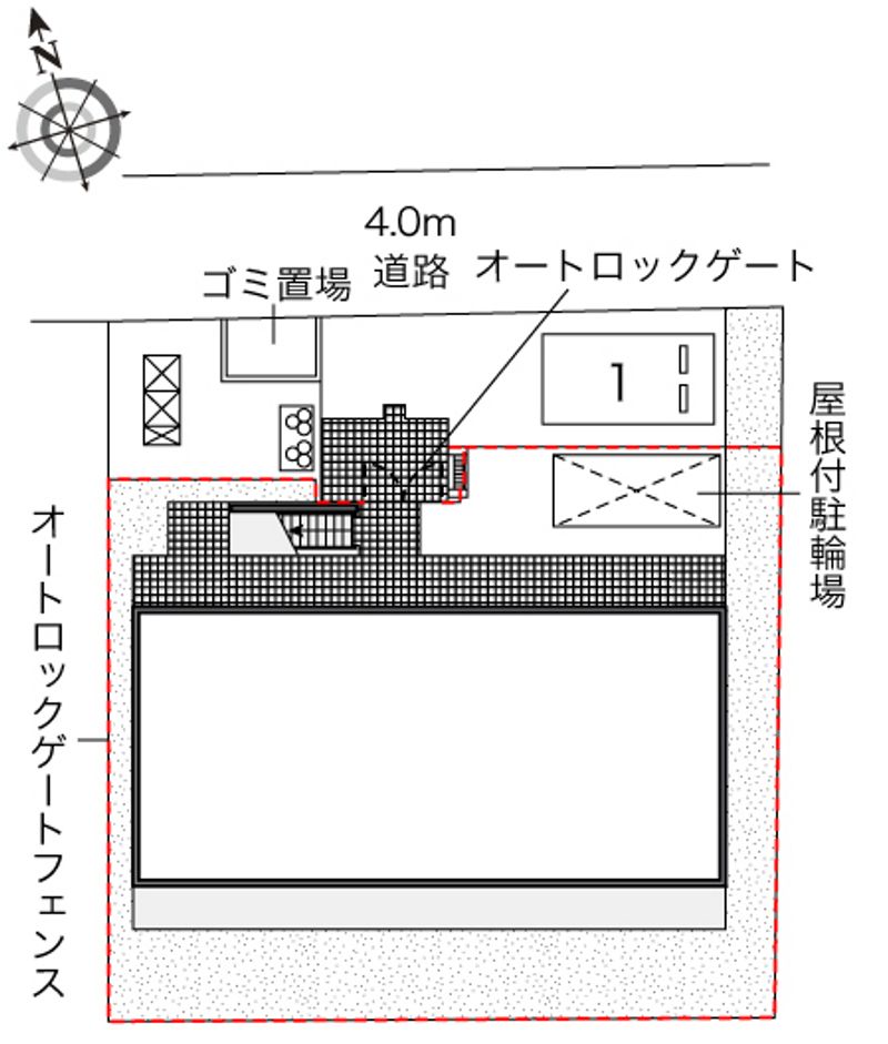 レオパレスシャルダン 配置図