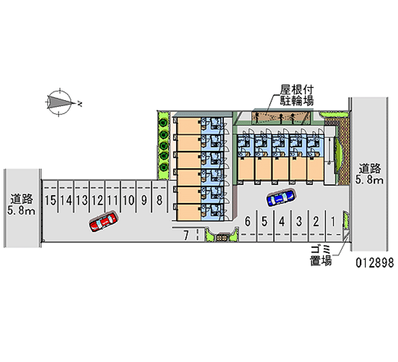 12898 Monthly parking lot