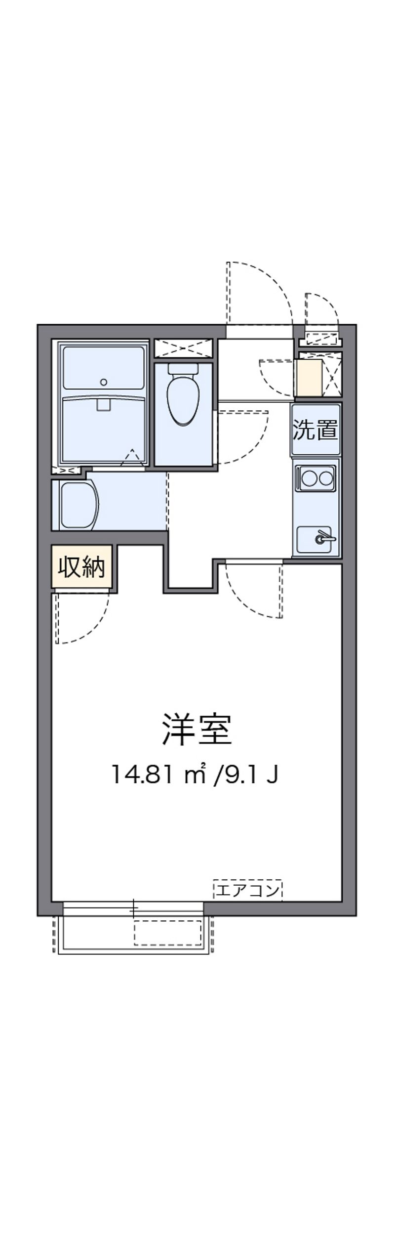 クレイノデル　ソーレ 間取り