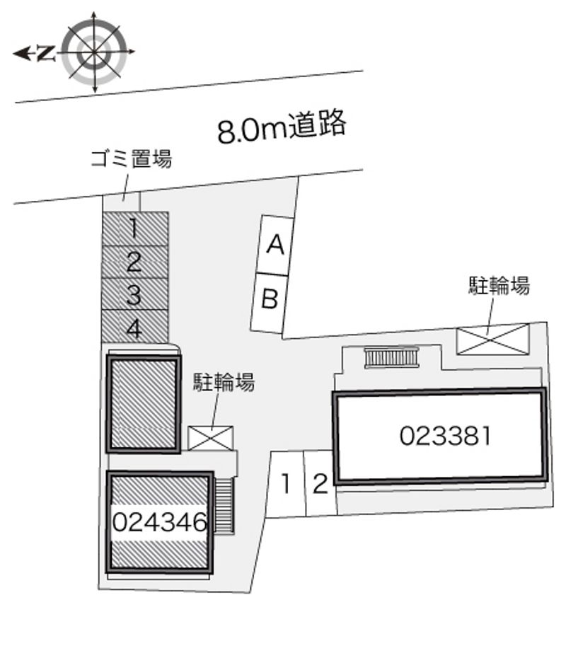 レオパレスＬｉｇｈｔＬｉｋｅⅡ 駐車場