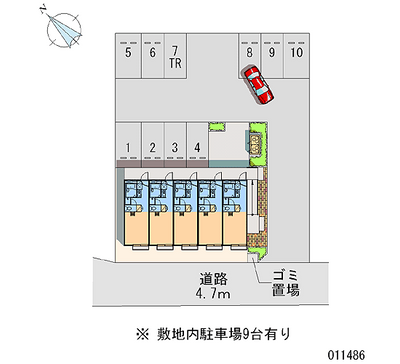 11486月租停車場