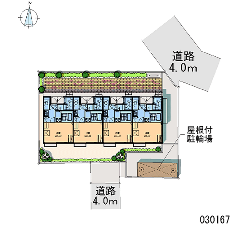 レオパレスシルフィ 区画図
