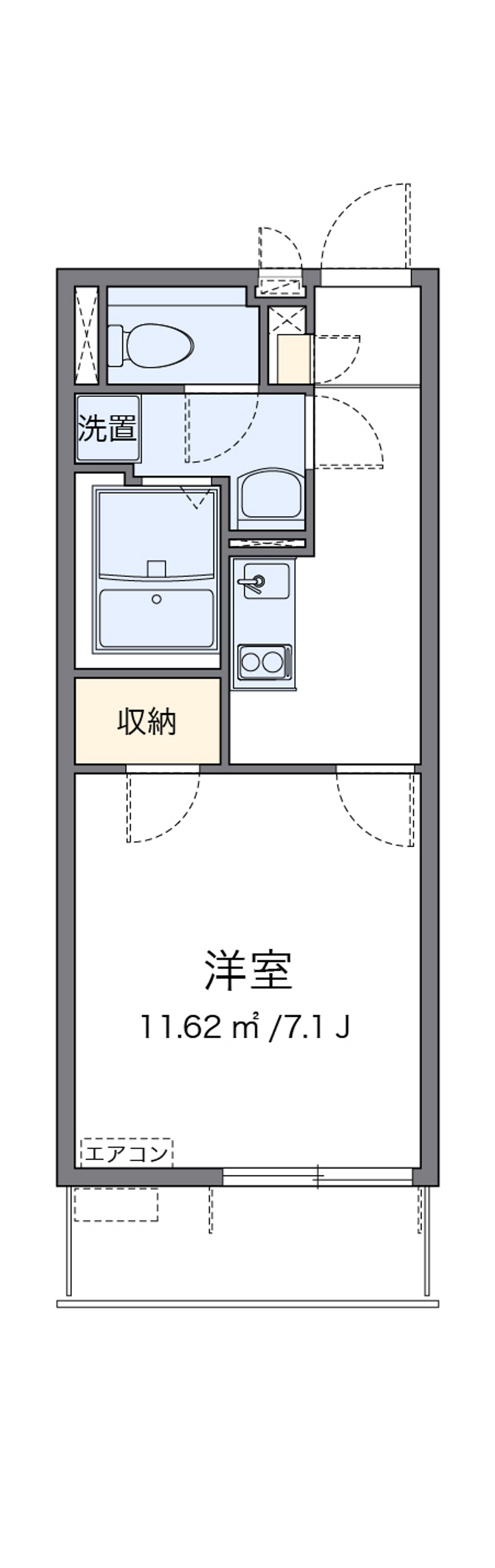 クレイノＴｏｗａ 間取り