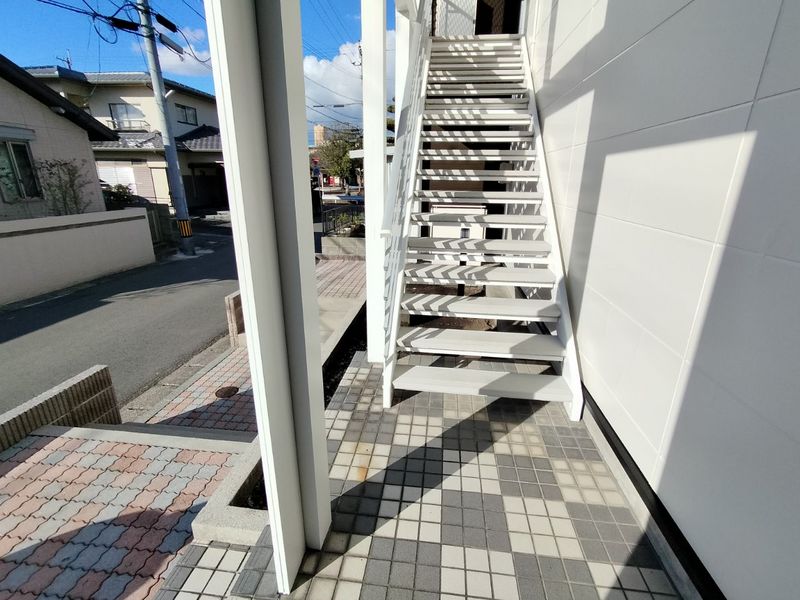 レオパレスパークサイドＨＡＲＵ エントランス
