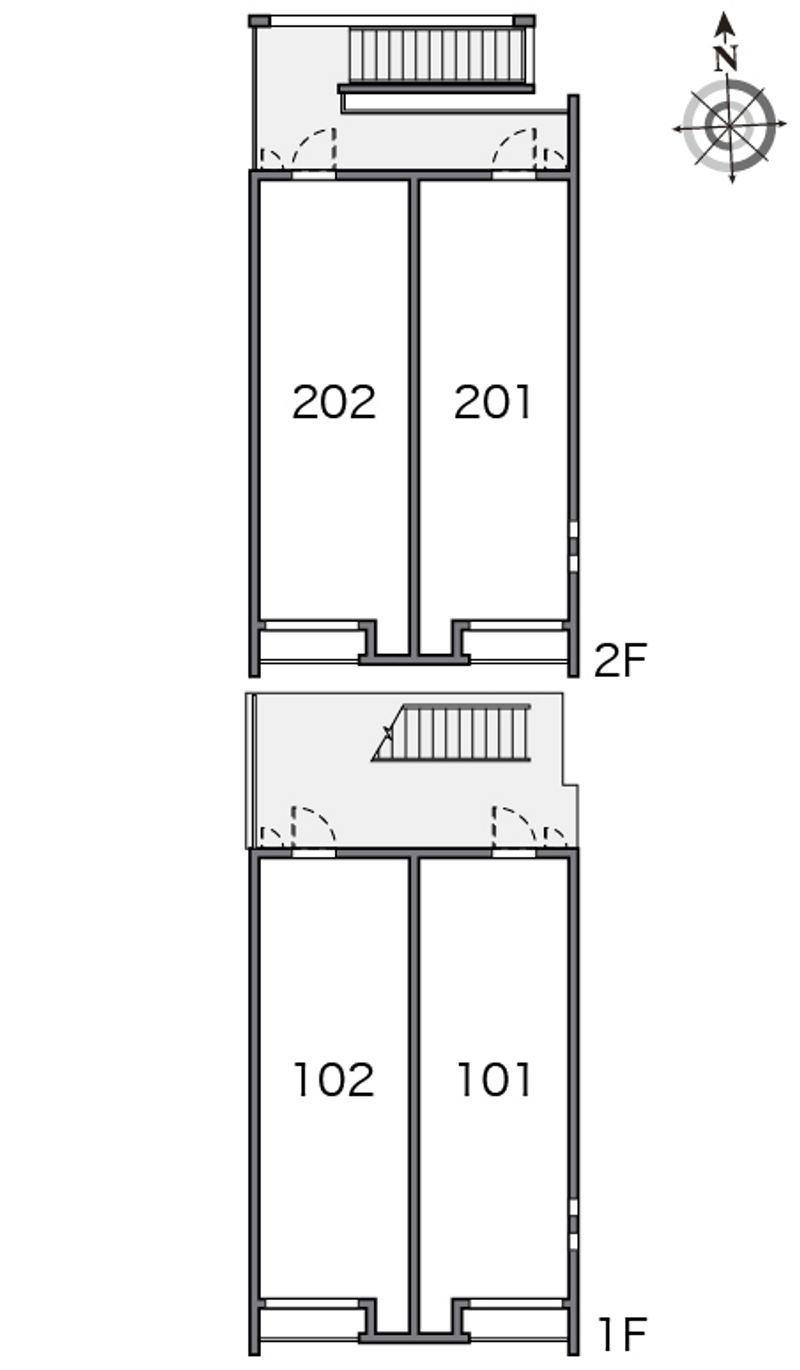 クレイノル　ボヌール白岡Ⅱ 間取り配置図