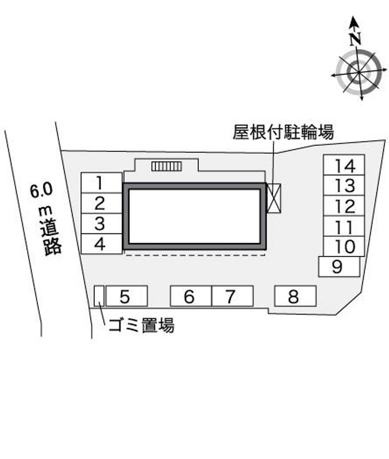 レオパレスカナン 配置図