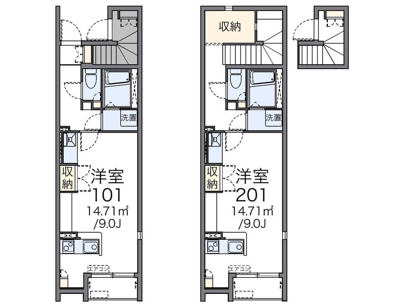 レオネクストキャトル　セゾン 間取り