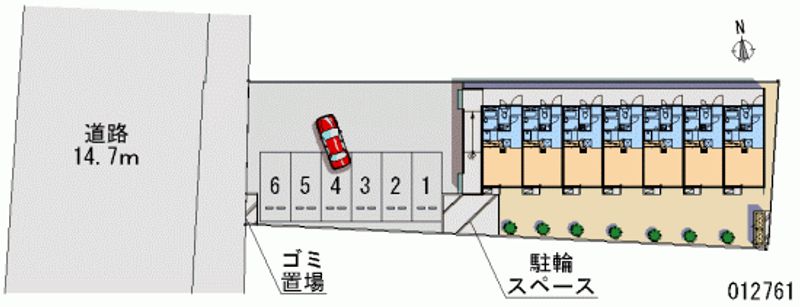 レオパレスセントポーリア大窪 月極駐車場