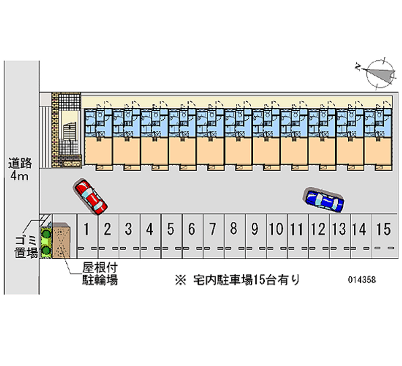 レオパレスプェルタ・デル・ソル 月極駐車場