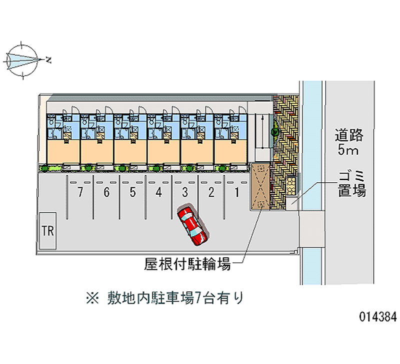 レオパレスＥＭＩ 月極駐車場