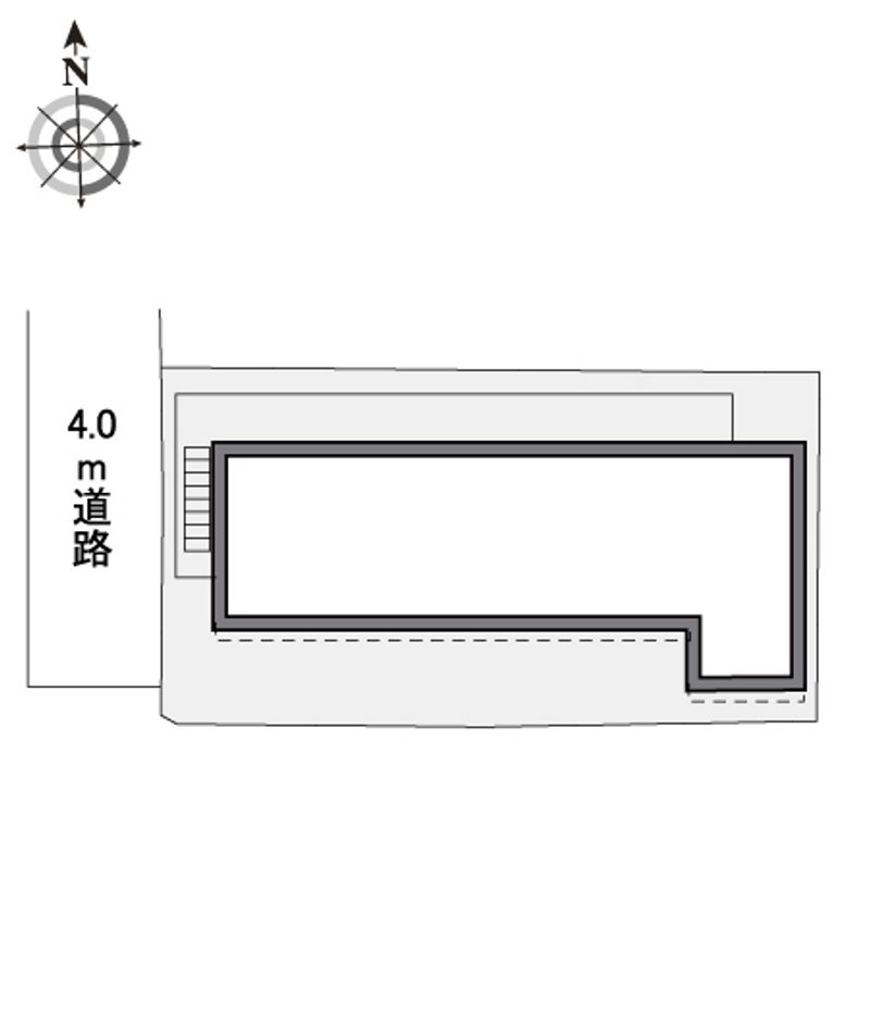 レオパレスラインホルト立石 配置図