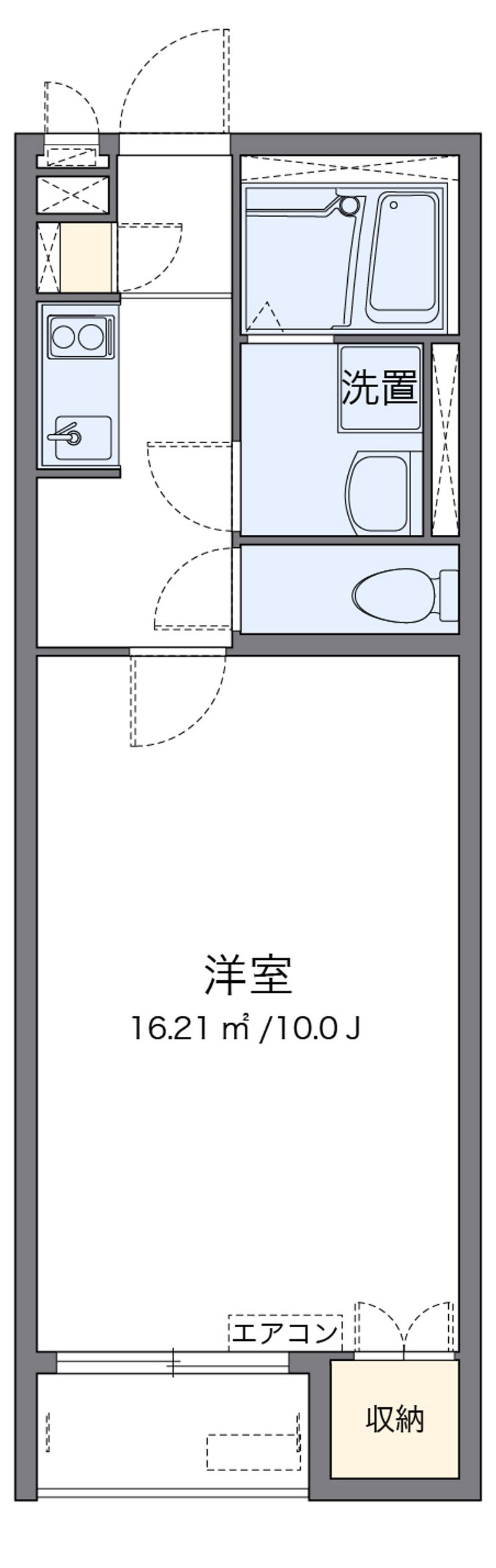 ミランダ三本木 間取り