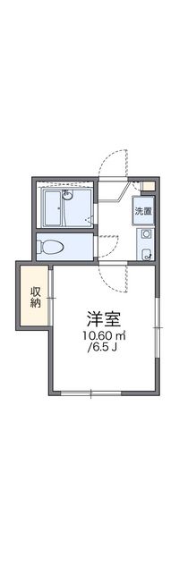 レオパレスアーバン泉 間取図