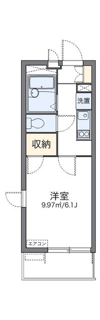 レオパレスＹＳ１１ 間取り図