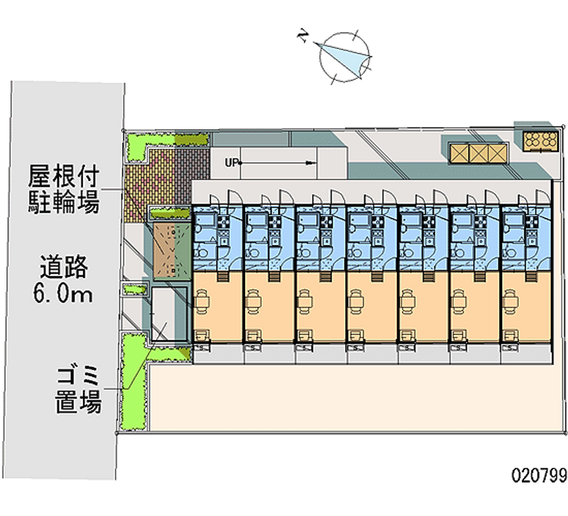 レオパレスウィンディア 区画図