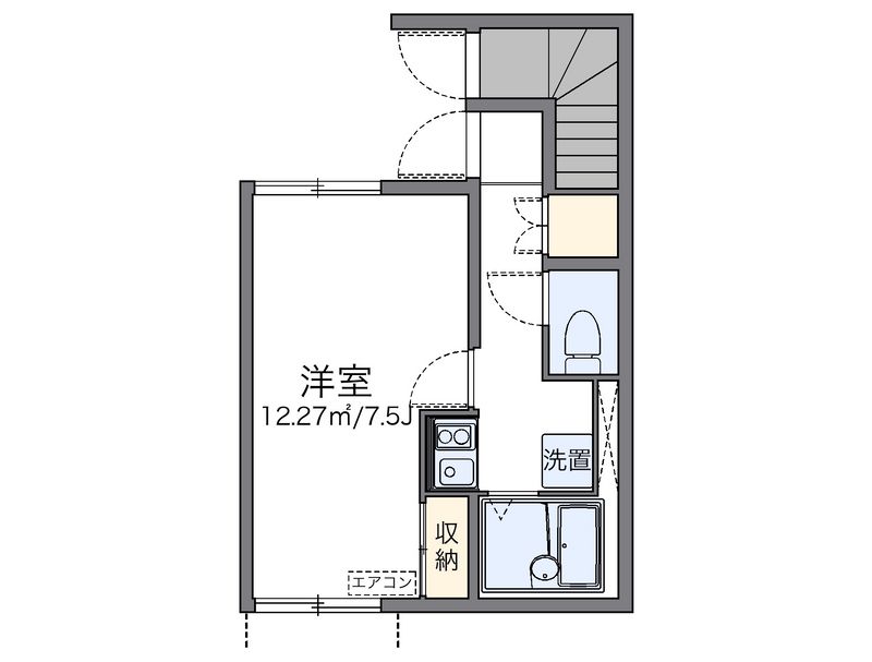 レオネクストＴＥＮＪＩＮ 間取り